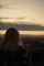Mountain landscape at sunset